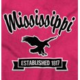thumbnail image 2 of Mississippi Cute Bald Eagle Souvenir Plus Size Crewneck Graphic Tee Shirt Brisco Brands 2X, 2 of 3