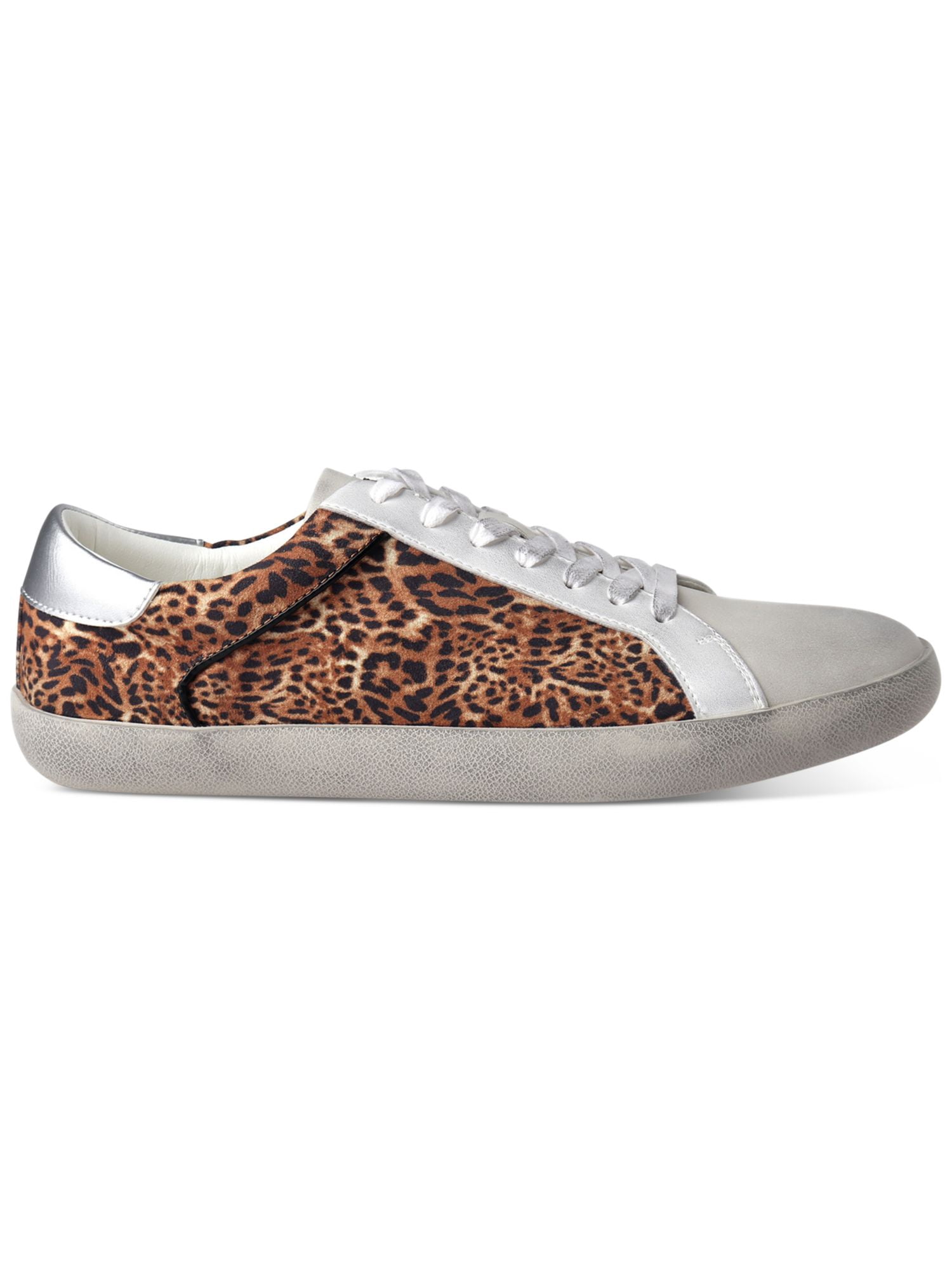 INC Mens White Leopard Print Distressed Comfort Damon Round  display picture 1