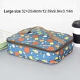 thumbnail image 3 of Yuarrent Bolsa aislante para el almuerzo, impermeable, térmica, para comida, frutas, aperitivos, bebidas, desayuno, contenedor, oficina, Camping, Organizadores de utensilios de cocina Yuarrent HA065800-00, 3 of 6