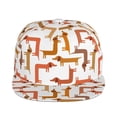 thumbnail image 2 of Fotbe Dachshund Dog Flat Bill Visor Cap Classic Snapback Hat Polyester Foam Trucker Hat Trucker Cap Adjustable Baseball Cap, 2 of 9