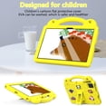thumbnail image 2 of TECH CIRCLE Case for Onn 10.1" Tablet 2024 Gen 4, Cartoon Panda Shockproof Rugged Lightweight Convertible Stand Handles Kids Friendly Case for Onn 10.1 inch 4 Gen Tablet 2024 Model:100135925,Yellow, 2 of 7