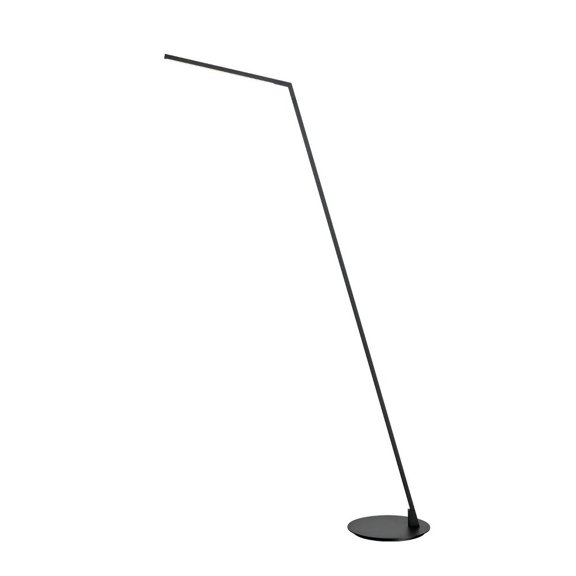 Kuzco Lighting Fl25558 Miter 56" Tall Led Boom Arm Floor Lamp - Black