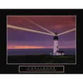 thumbnail image 3 of Frontline 14x12 Black Modern Framed Museum Art Print Titled - Challenge - Lighthouse, 3 of 5