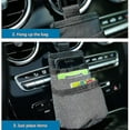 thumbnail image 4 of Car Vent Storage Bag Storage Bag With Data Cable Hole Storage Bag Car Hanging Bag Storage Niuniu, 4 of 5