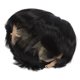 thumbnail image 1 of Peluca Para Hombre, Reemplazo De Cabello Negro Con Flequillo Recto Completo Para Fiesta, 1 of 7