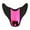 Hot Pink, variant on Tiweut Mermaid Monofin, Swim Fin for Kids and Adults,Black