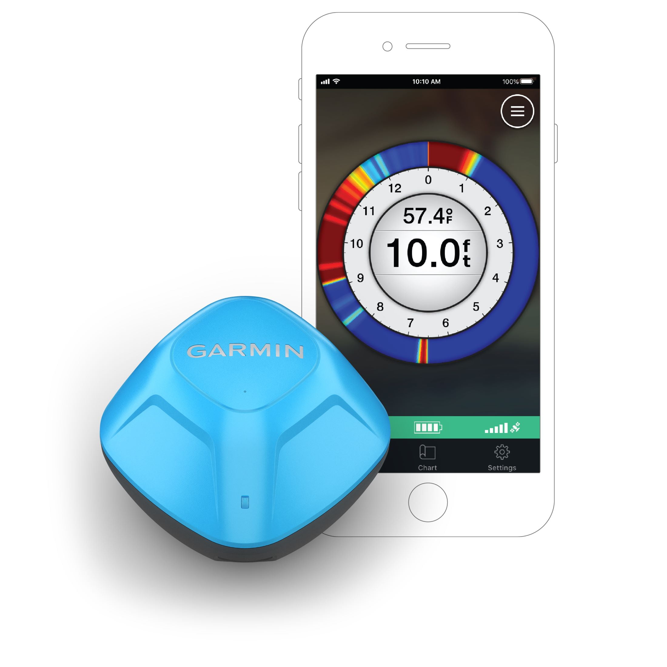 Garmin STRIKER Cast GPS Castable Sonar Device, Turn Smartphone or Tablet into Fishfinder