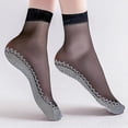 thumbnail image 5 of 10 pares de calcetines de nailon sedoso TANGJMXG para tobillos Medias de seda elásticas, 5 of 5
