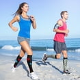 thumbnail image 3 of 7 Pairs Medical Sport Compression Socks - 15-20mmhg Graduated Knee-High Support for Men & Women, Ideal for Soccer, Running, and Nurses, 3 of 6