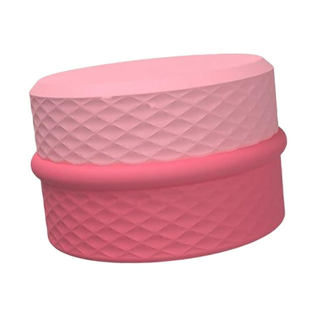 Tarros de crema cosmética con tapa sellada Sunnimix Envases cosméticos vacíos de silicona Rosa