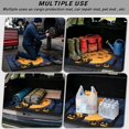 thumbnail image 2 of SEANATIVE 29" x 39" Car Trunk Mat All Weather Cargo Mat Universal Fit Cargo Liner Anti-Slip Backing Rear Cargo Mats Auto Interior Accessories for Halloween, Black Cat Owl Moon Bat Print, 2 of 4