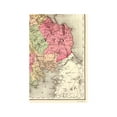 thumbnail image 4 of Historic County Map - Plymouth County Massachusetts - Walling 1871 - 23 x 34.87 - Vintage Wall Art, 4 of 5