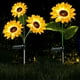 thumbnail image 1 of Xihbxyly Luces de Jardín de Girasol, Diseño Floral Led para Exteriores, Tallos y Hojas Ajustables, Resistentes a La Intemperie, Decoración para Patio, Camino, Activación Nocturna Automática, Paquete, 1 of 7