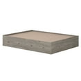 thumbnail image 4 of Sauder Cannery Bridge Queen Storage Mates Bed, Mystic Oak Finish, 4 of 11