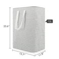 thumbnail image 2 of SUGIFT Collapsible Laundry Basket, 72L Large Laundry Hampers Organizer, Gray, 2 of 7