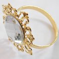 thumbnail image 4 of ZiDeTang 60pcs Rhinestone Metal Napkin Ring Acrylic Napkin Holder, 4 of 4
