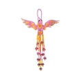 thumbnail image 2 of Multicolored Hummingbird Hanging Figurine Ornament Czech Glass Seed Bead Fringe Tail Dangles - Handmade Gifts Spirit Animal Boho Accessories, 2 of 2