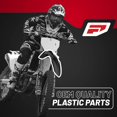 thumbnail image 6 of Polisport Motocross (MX) Replica Plastic Kit for Kawasaki KX 250F (2017-20) Dirt Bike – OEM Quality, Durable, Flexible & Perfect Fit – Black, 6 of 9