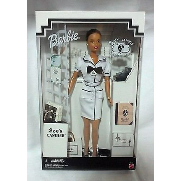 Mattel African American Barbie: 1999 See's Candies A Happy Habit 