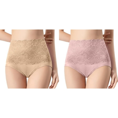 2-Pack Plus Size High Waist Striped Tangas No Show Bikini Custom Thongs Women Underwear Panties Thong Goofy Goober Underwear Postpartum Mesh Underwear Lace Panties Underwear Women High Waist No