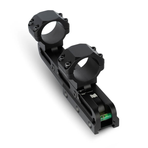 Monstrum Balrog Adjustable Scope Mount with Integrated Bubble Level | 30 mm Diameter with 1 inch Diameter Inserts