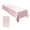 PINK, variant on Champagne Gold Rec Tablecloth for Weddings, Christmas, Baby Showers, Parties - Solid Color Fabric Overlay