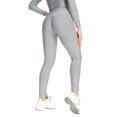thumbnail image 4 of Tinglu Yoga Leggings Women High Waist Ruched Butt Lift Textured Scrunch Leggings Booty Tights Pants, 4 of 8