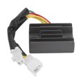 thumbnail image 2 of Rectificador Regulador de Voltaje, Regulador de Voltaje Rectificador 32800-24b10-45c00 Apto para Suzuki EN 125 / GN 250 / GS 125 / GZ 250 regulador rectificador para Spptty Piezas de automóviles y motocicletas, 2 of 7