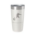 thumbnail image 1 of Lake Bernard Frank Map Tumbler Travel Mug Insulated Laser Engraved Coffee Cup Maryland 20 oz White, 1 of 1