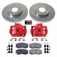thumbnail image 2 of PowerStop Front Z23 Evolution Sport Brake Pad and Rotor Kit with Red Powder Coated Calipers Fits: HYUNDAI KIA Select Models KC5290A, 2 of 3
