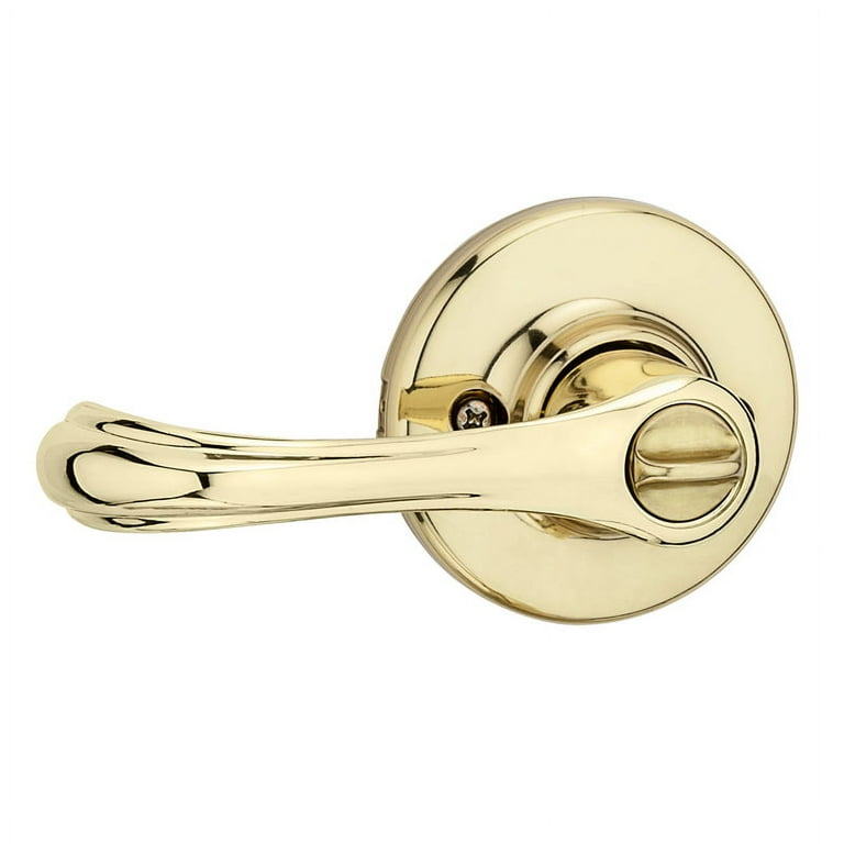 Kwikset Polo Polished Brass Entry Lockset ANSI/BHMA Grade 3 1-3/4 in. Kwikset Polo Polished Brass Entry Lockset ANSI/BHMA Grade 3 1-3/4 in.