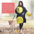 thumbnail image 4 of Yellow Lemon Blueberries DarkBlue Pattern Wearable Oversized Blanket,Wearable Blanket Hoodie for Adults,Cozy Hooded Blankets with Super Pockets,Super Warm Fuzzy Pullover for Women & Men, 4 of 6