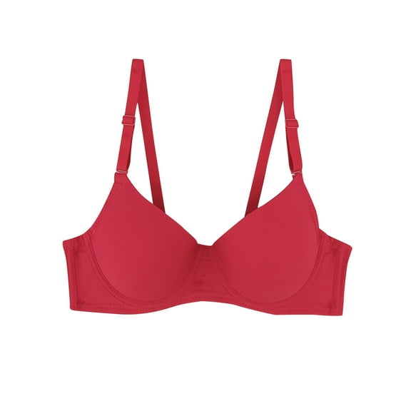 Women Sexy Underwire Bra Adjustable Comfort Support Push Up Lingerie Soft Cup T-Shirt Bra Smooth Seamless Everyday Wear