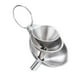 thumbnail image 5 of Embudos de cocina con asas para llenar botellas, frascos y recipientes de grado alimenticio (3 unidades) 3 Embudo, 5 of 9