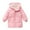 A27-Pink, variant on Hessimy Girl Winter Coats Heavyweight Hooded Puffer Jacket Kid Parka Windproof Zipper Thick Warm Outwear winter coat cotton jacket solid colour (Beige,7-8 Years)