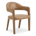 thumbnail image 2 of Moe's Home Collection Martens Dining Chair Leather Brown, 2 of 8