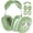 matcha green, variant on 3-Piece Spider Case for AirPods Max, Full Silicone Protective Cover Set with Headband Sleeve