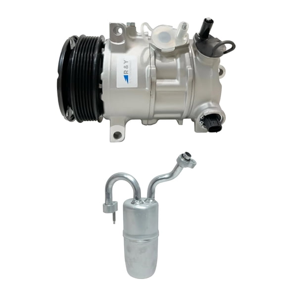 RYC New Automotive Air Conditioning Compressor and Clutch Kit KT ED30N (Fits Chrysler Sebring 2.4L 2009-2010)