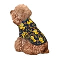 thumbnail image 4 of JUNZAN Ducks Dog Hoodie Puppy Sweater Sweatshirt,Cold Weather Coat Pet Clothes for Dog Cat-Large, 4 of 6