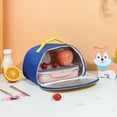 thumbnail image 2 of Insulated Lunch Bag 10.62 in x 7.48 in x 6.69 in Portable Thermal Tote with Aluminum Foil Lining for Cold or Hot Food, 2 of 6