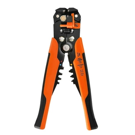 

Htovila 8-inch Cable Wire Stripper Automatic Wire Stripping Pliers Wire Clamping Tool Insulation Cable Crimpers Electrician s Wire Cutter Bare Terminals & Insulated Terminals Crimping