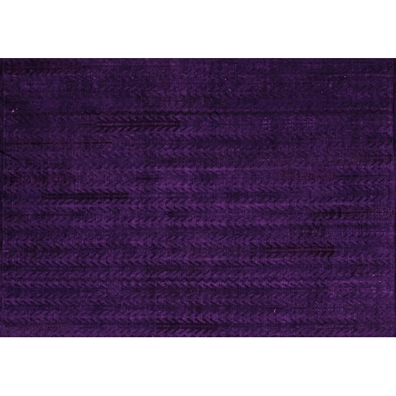 Ahgly Company Indoor Rectangle Abstract Pink Modern Area Rugs, 4' x 6'