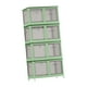 thumbnail image 1 of Armario portátil, contenedor de almacenamiento de muñecas, organizador de armario para el hogar, armario para camisas, zapatos, prendas, sala de estar verde Sunnimix Armario portátil, 1 of 8
