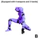 thumbnail image 2 of Muñeca Lucky con 13 articulaciones móviles, impresa en 3D, juguete de maniquí de tercera generación, artefacto de descompresión corporal completo., 2 of 2