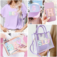 thumbnail image 5 of Self-Adhesive Letter Patch Iron-On College Letter Patch Sticker Clothing Backpack Embroidery Applique Letter Patch A, 5 of 5