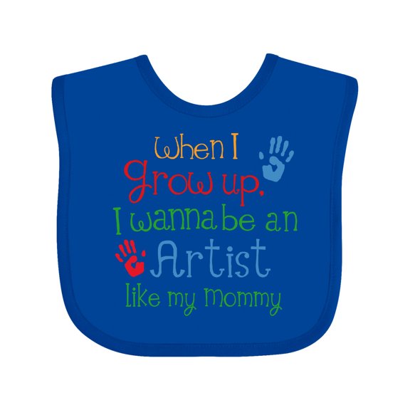 Inktastic Artist Like Mommy Boys or Girls Baby Bib