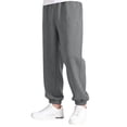 thumbnail image 5 of BOOMNY Boys Baggy Sweatpants Straight Leg Pants For Boys Trendy Solid Color Elastic Waist Drawstring Athletic Jogger Pants With Pocket, 5 of 5