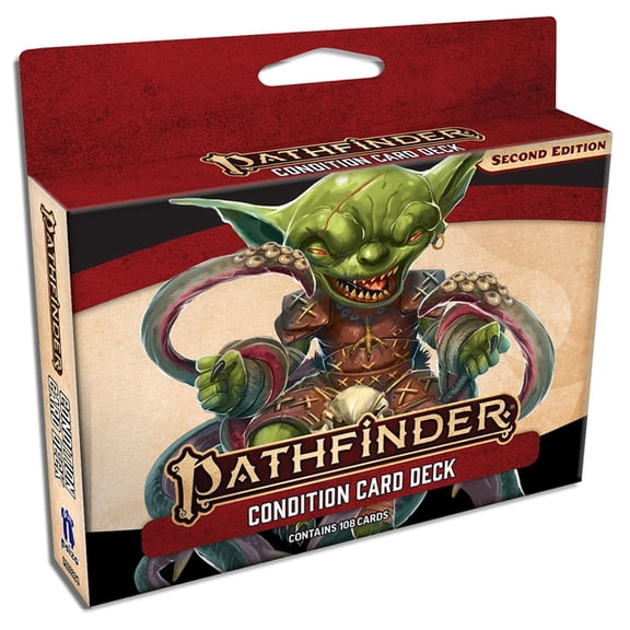Pathfinder Second Edition Accessories: Pathfinder Condition Card Deck (Edition 2) (Cards)
