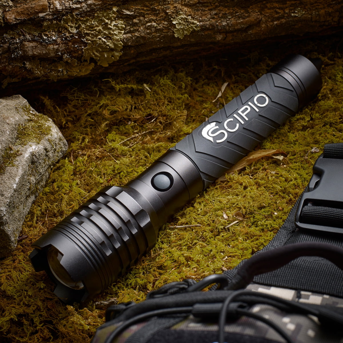 Scipio 1907044 Rechargeable Flashlight 4000lms