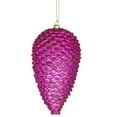 thumbnail image 1 of Vickerman 10" Cerise Matte Pinecone Christmas Ornament, 1 of 1